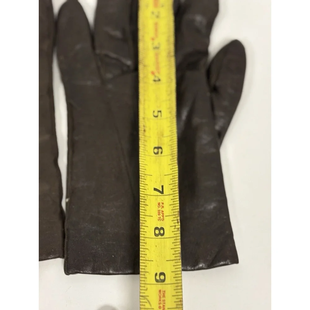 Vintage Leather Women's Gloves Pairs Rabbit, Cashmere See Photos Lot Of 4